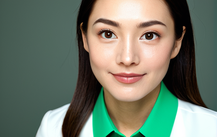 다기능 BB크림과 CC크림 비교 - BB Cream - Natural Look**

"A young woman with clear skin applying BB cream in a bright, natural lig...