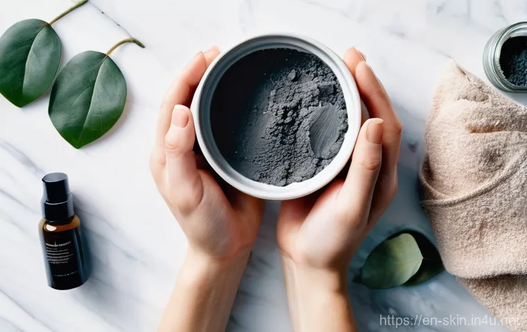 지성 피부를 위한 마스크팩 추천 - **Prompt 2: Hydrating Gel Mask for Balanced Skin**
    A close-up, vibrant shot of a young adult, ge...